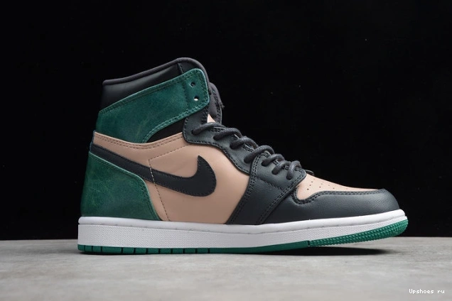 AH7389-203 WMNS Premium Pink Jordan High 1 Green Air 0312